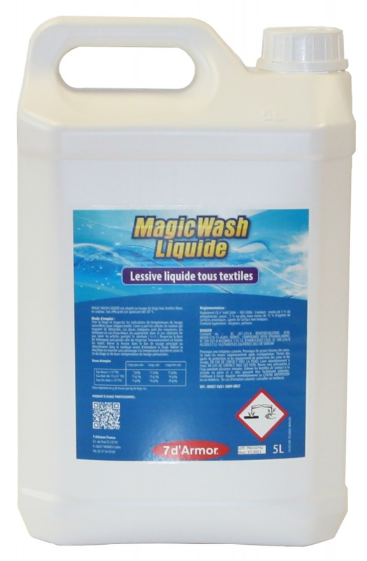 Washing liquid all textiles MAGIC WASH LIQUID 7 d'Armor